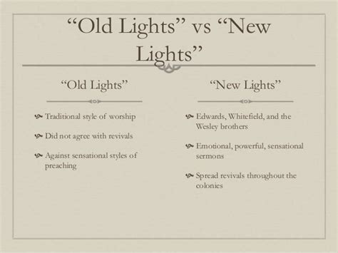 new lights apush definition