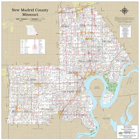 new madrid county mo plat map