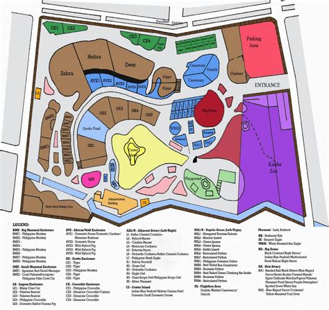 new manila zoo map