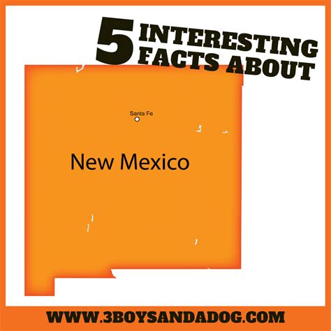 new mexico 10 interesting facts