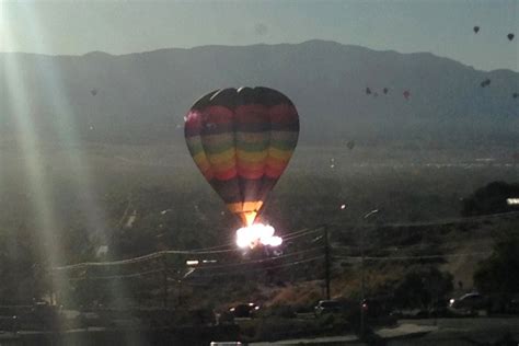 new mexico hot air balloon fire