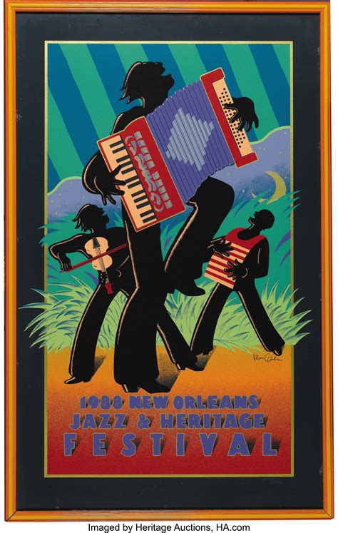 new orleans jazz fest posters for sale