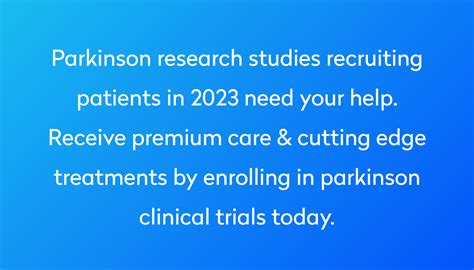 new parkinson's treatment 2023