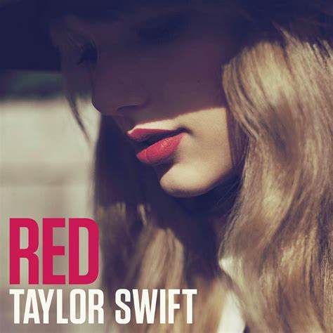 new red taylor swift album cover