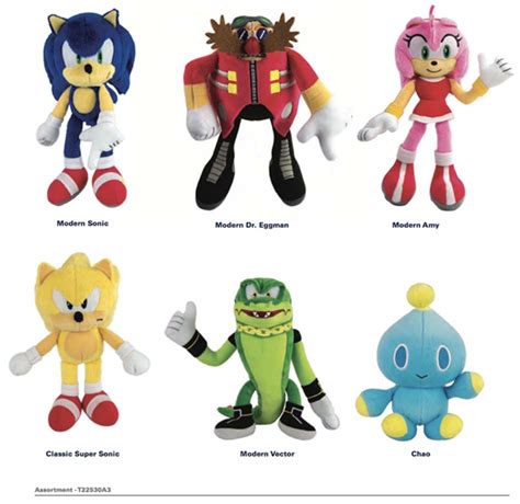 new sonic the hedgehog merchandise