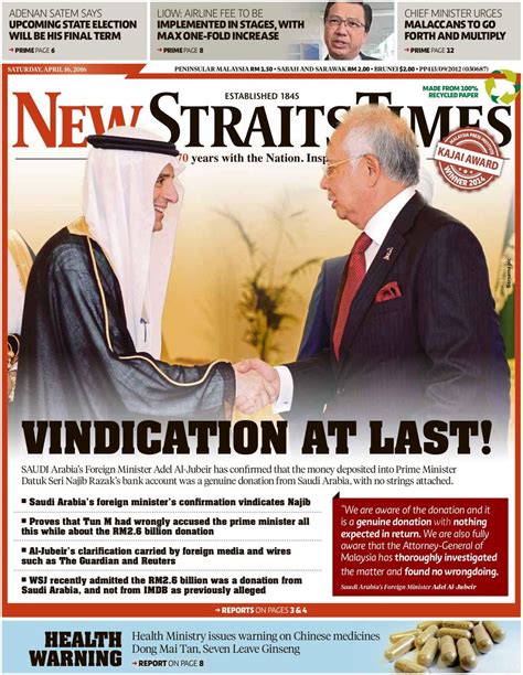 new straits times online news malaysia