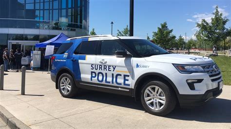 new surrey bc police force news
