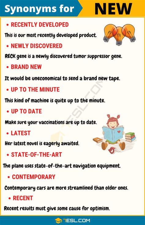 new synonym