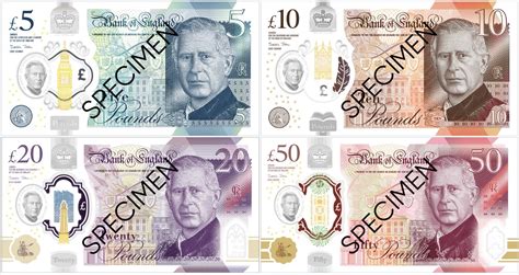 new uk bank notes king charles