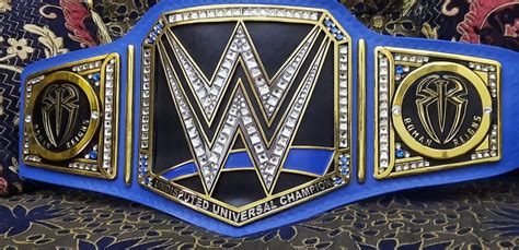 new universal championship belt