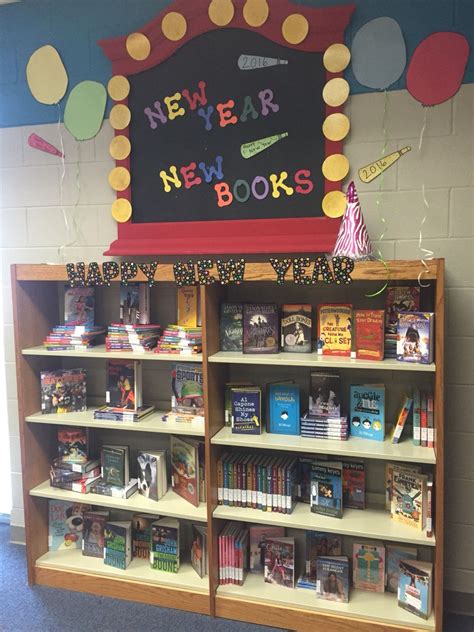 New Year Book Display