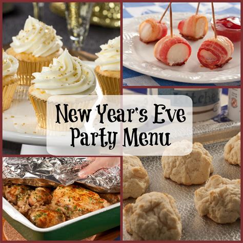 New Years Eve Party Recipe Ideas