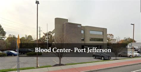 new york blood center port jefferson station