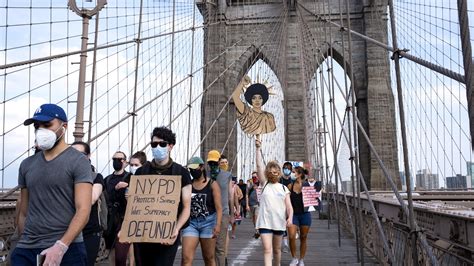 new york bridge protest
