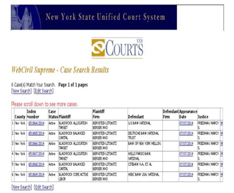 new york case search guest