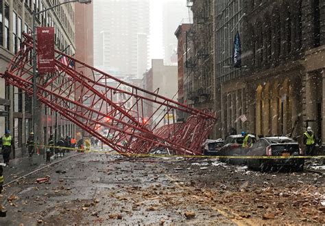 new york city crane collapse 2016