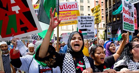 new york city gaza protest