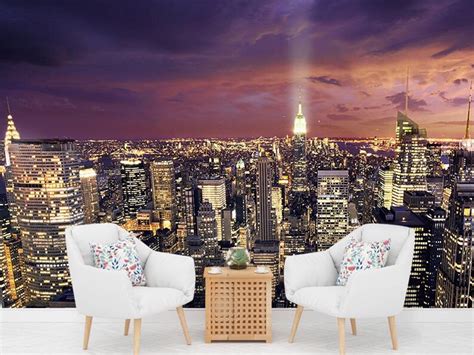 Experience the Magic of New York City with Peel and Stick Wallpapers
