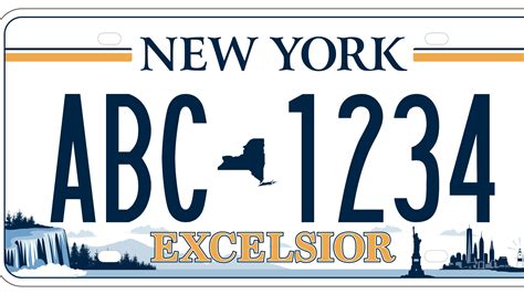 new york city plates