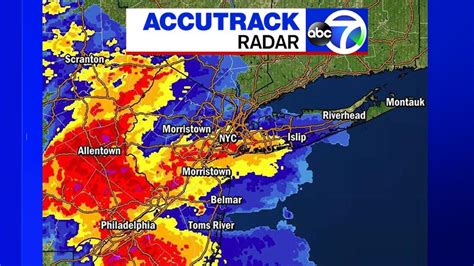 Accutrack Radar New York Weather News