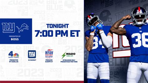 new york giants vs detroit lions watch online