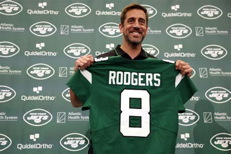 new york jets aaron rodgers jersey