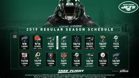 new york jets schedule 2024