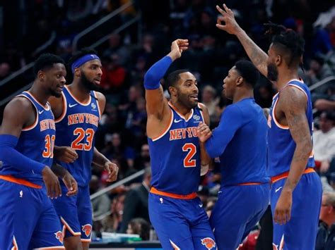 new york knicks basketball lineup