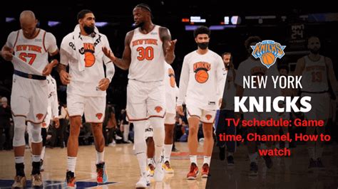 new york knicks game tonight channel