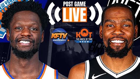 new york knicks post game show