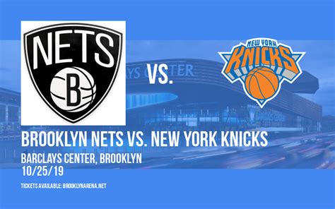 new york knicks vs nets tickets