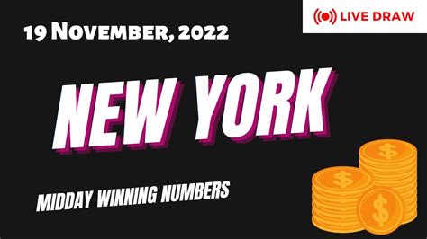 new york midday lottery 2022