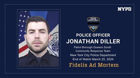 new york police officer jonathan diller