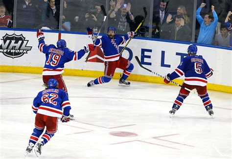 new york rangers nhl score