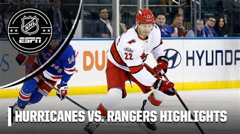 new york rangers vs carolina hurricanes watch