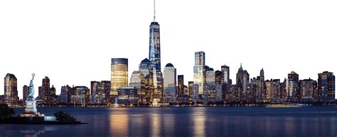 new york skyline png