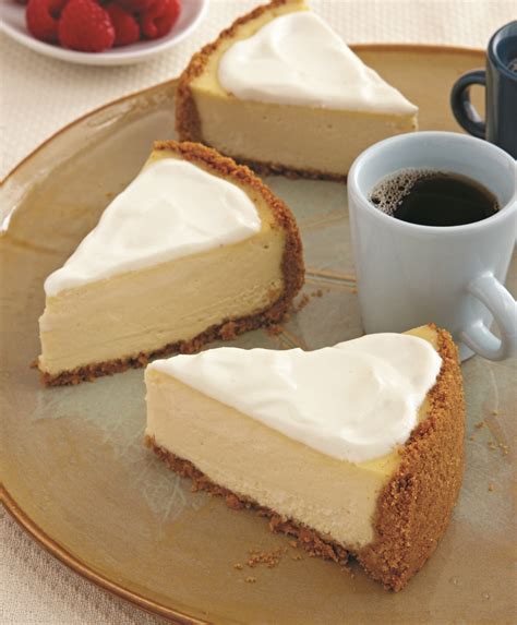 new york style cheesecake with sour cream