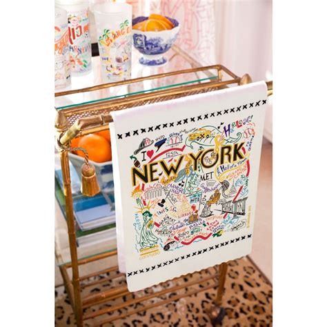 new york tea towel