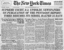 new york times co v united states facts