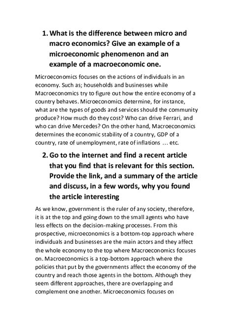 new york times microeconomics articles