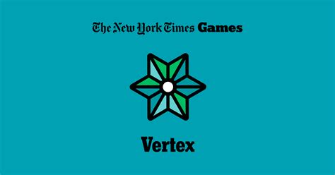 new york times puzzles vertex
