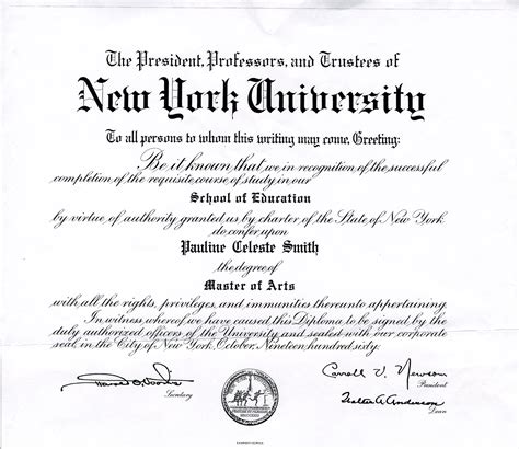 new york university certificate programs
