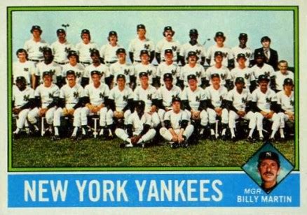 new york yankees roster 1976
