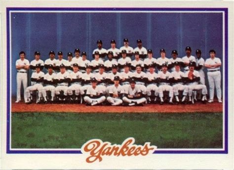 new york yankees roster 1978