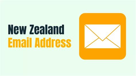 new zealand email address