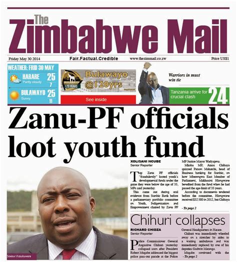 new zimbabwe news today