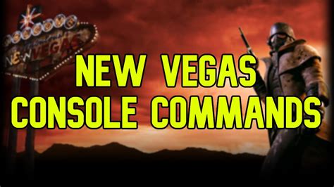Best Fallout New Vegas console commands on PC Dexerto