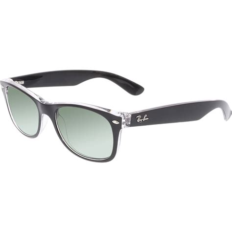 RayBan RB2132 New Wayfarer Matte Polarized 601S78 Sunglasses in Matte Black SmartBuyGlasses USA