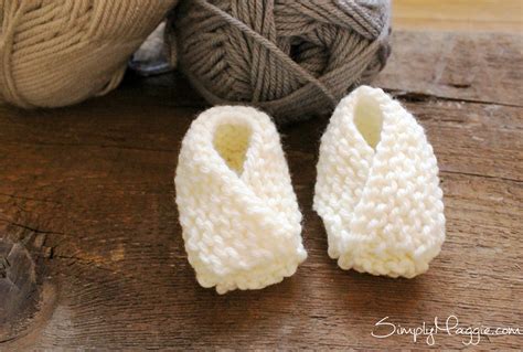 Newborn Baby Booties Pattern