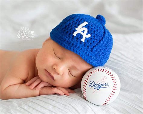 Newborn Dodgers Hat
